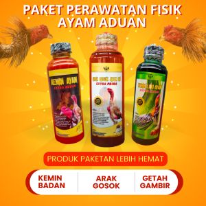 Paket Perawatan Fisik Ayam Aduan Arak Gosok Kemin Badan Kemin Getah Gambir Hijau Ayam Adu Siap Tarung Memaksimalkan Ayam Rawatan Sebelum Adu.