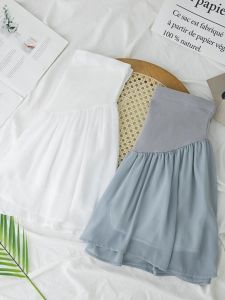 Maternity Summer Shorts Thin Chiffon Belly Support Wide Leg Casual Pants Loose plus Size Hot Pants Summer Wear for Pregnant Women