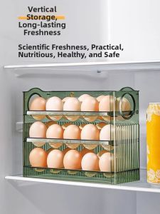 youqin | Automatic Flip Lid Egg Storage Box