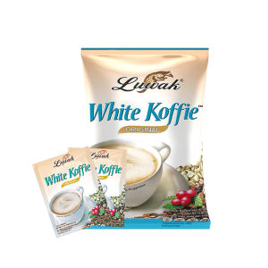 Original Indonesian Bali Cat Poop White Coffee Instant Original Flavor Three-in-One Luohua Coffee Powder 200g Bagged