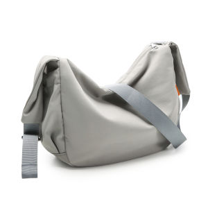 Trendy Bucket Bag Crossbody Single Shoulder Dumpling Shape Womens Mens Commuter Bag Casual Simple Style Soft Handle