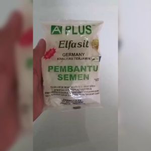 ELFASIT APLUS ALKASIT PEMBANTU SEMEN TERLARIS obat cor mortar Bahan Campuran Semen Anti Retak Meningkatkan Daya Rekat Semen - Lazada