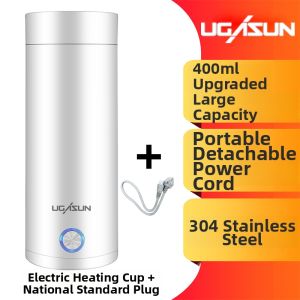 Portable Mini Electric Water Heater Cup Travel Heating Water Cup UGASUN Home Kitchen Appliance Warm Hand Cup Electric Tea Pot