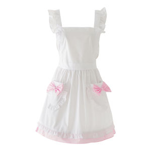 SVORIAHI | Thin Kitchen Apron Womens Waist Apron Cute Female Work Uniform Cooking Dining Professional Use Non-Disposable Household Cleaning Tool