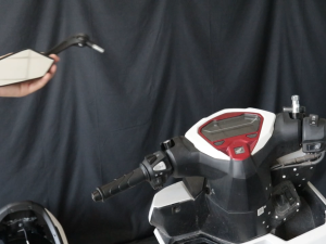 Motorcycle Side Mirror Rearview Mirror HD Adjustable for Universal Motorcycles Scooters E-bikes and Electromobiles