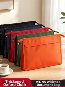 QIFUXING | Oxford Cloth Document Bag A4 Capacity
