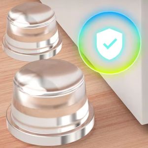 1/6Pcs Transparent Silicone Door Stopper No Drill Anti Bump Pad for Office Home Safety Protection Door Holder