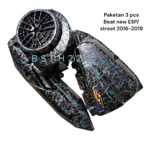 PAKETAN 3 PCS BEAT ESP KICK HALUS 2016-2019 BEAT POP/BEAT STREET KARBON FORGET REALLFICT