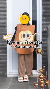 Kostum Kakamora Moana Halloween / Kostum Cosplay Karakter Moana Kakamora Coconut Baju Pentas