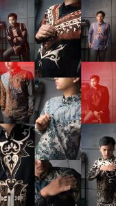 Dgm Kemeja Batik Pria Lengan Panjang PREMIUM 003 A