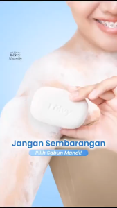 Leivy Sabun Batang Double Moisturizing Bar Soap 85gr BPOM Perawatan Kulit Kering Sabun Hypoallergenic - Lazada