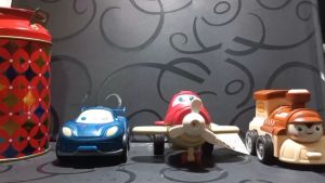 Máy Bay Tàu Hỏa Dây Cót Biến Hình Robot 1 Cú Chạm Phiên Bản Hoạt Hình Ngỗ Nghĩnh Đồ Chơi Vận Động Cho Bé Phát Triển 02170