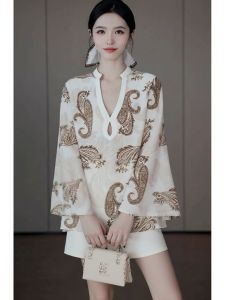 SHANGSHA | French Style Elegant Spring Shirt