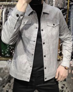Áo khoác nam kẻ sọc trơn thời thượng cho nam giới - H115
