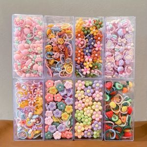 20-piece adorable hair tie set | colorful stretchy and smooth hair ties suitable for girls – can be worn in any occasion