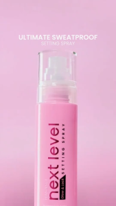 Hanasui Next Level Glow & Lock Setting Spray - Healthy Glow Finish Superfine Mist 4in1 Maxiproof Quick Set