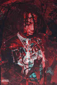 Hip Hop Rapper Star Playboi Carti Posters Music Album Aesthetic Picture For Room Bar Canvas Painting Nordic Art Wall Home Decor