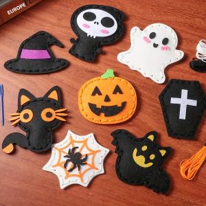 Bộ Dụng Cụ May Vá Halloween 8 Món Bộ Đồ Thủ Công Dễ Làm Quà Tặng Chủ Đề Âm Nhạc Dành Cho Độ Tuổi Từ 6 Trở Lên Dự Án May Vá Đơn Giản