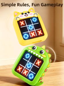 FUMENGLAN | Smart Tic-Tac-Toe Board Educational Thinking Game