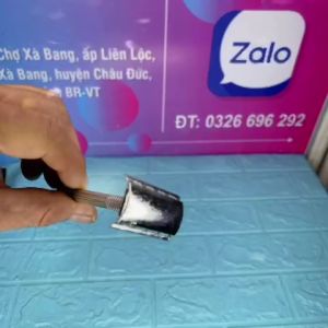 Bàn cạo dâu Hoàng Long HL-518 kèm lưỡi lắm với chế độ xoay mở cán Full Hộp