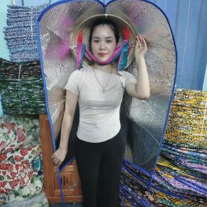 BỌC NÓN CÁCH NHIỆT CHE NẮNG LÀM MÁT TOÀN THÂN DÀNH CHO CHỊ EM ĐI LÀM NGOÀI TRỜI 🔥SẢN PHẨM KHÔNG BAO GỒM NÓN LÁ