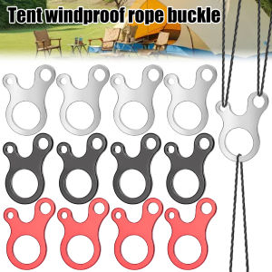 5ชิ้นหัวเข็มขัดเชือกเต็นท์3หลุมเชือกเต็นท์ลมตั้งแคมป์กลางแจ้งอลูมิเนียมอัลลอยด์ Tensioner เชือกเต็นท์อุปกรณ์ที่ใช้ยึดเชือกคลิปหนีบรัดแน่น