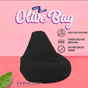Bean Bag Sofa Bahan Waterproof - Olive Bag