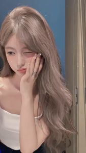 สีเทรนด์ปี2025สีย้อมผม STYLE FIT สีผมปิดผมขาว ยาย้อมผม ปิดผมขาว ผมสีทองพสมสีเทา สีติดทน ทำได้ด้วยตัวเอง สีผมแฟชั่น บำรุงเส้นผม ปกปิดผมหงอกได้อย่างมีประสิทธิภาพ ไม่ต้องฟอกสีก่อนย้อม