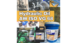 Hydraulic Oil AW 68 - META LUBRICANTS - 4 liters
