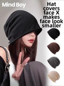 MIND BOY | Face Slimming Padded Beanie Hat
