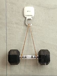 Mop Hook Clip Wall-Mounted Handy Tool Perforation-Free Toilet Powerful Hanger Fixed Buckle Storage Rack