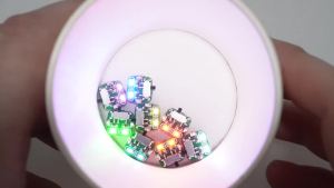 Dual Led Light with Switch Wireless Lamp for Diy Model Making/Gun-dam/Dollhouse Decoration/Dioramas/Micro Landscape with Battery