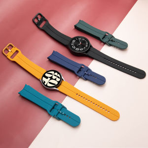 For Samsung Galaxy Watch 6/5/4 44mm 40mm Sport Strap Women Men Galaxy Watch 6 Classic 47mm 43mm Silicone Band Watch 5 Pro 45mm/Galaxy Watch 4 Classic 46mm 42mm Wristband