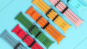 Original strap for Samsung Galaxy Watch ultra 47mm accessories Marine silicone sport bracelet Correa Galaxy Watch 7 Ultra band