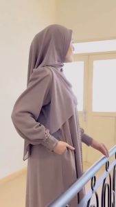 Dress Longdress Wanita Terlaris & Ootd Hijab Dress Ceruty
