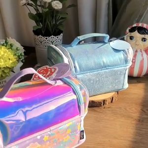 กระเป๋าช้อปปิ้งเก็บอุณหภูมิใบใหญ่ มีทั้งลายน่ารักและเท่ๆ - งานแท้ หนังดี มี 2 ชั้น - ขนาด 25x15x15 cm.