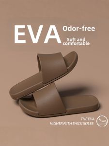 DAHONGNIANDAI | Anti-Slip EVA Indoor Slippers for Men Soft Comfortable Deodorant House Slippers with Thick Soles Foldable Travel Slippers