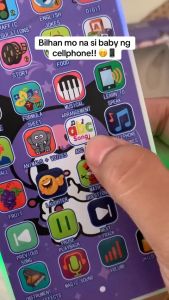 Elsa Toys Early Education Mobile Phone Toy Kid Cute Learning Mobile Phone Toys English Charge Phone Music Story Baby Toy COD