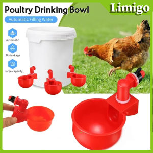 【Original+In Stock】5PCS/Set Automatic Chicken Drinker Chicken Watering Cup Poultry Drinker Chicken Quail For Poultry Drinking Cup Farm Feeding Supplies Accessories