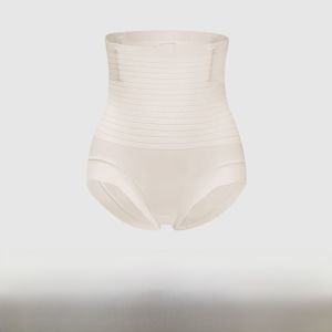 Miiow | Postpartum Womens Seamless High-Waist Shaping Underwear Butt Lifting Waist Slimming Abdomen Contouring Safety Pants