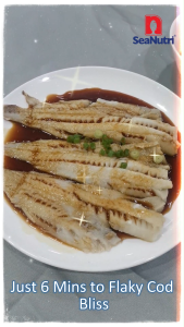 [Premium Frozen] Alaskan Cod Fish Fillet - Cholesterol & Trans Fat Free 500g Pouch