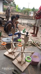 sangkar layang original kaki 4 model trucuk dan kutilang