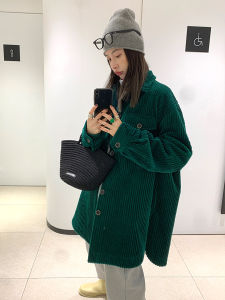 CHOUXIE | Áo Khoác Dạ Kiểu Tweed Thời Trang Mỹ