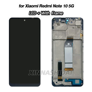 6.3 LCD Screen for Xiaomi Redmi Note 10 5G LCD Display Touch Screen Digitizer Assembly Replacement for Redmi Note 10 M2103K19G