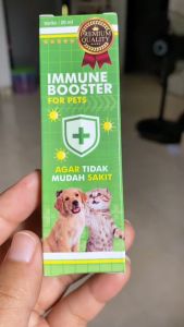 Holycatlabs Immune Booster Vitamin Imun Kucing Anjing Menjaga Stamina Anti Virus Stress 20 ML
