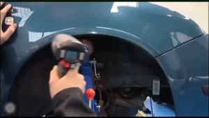 เครื่องดันซุ้มล้อ หมุนได้180องศา เหมาะ ใช้สำหรับซ่อมแซมบำรุงดัดบานกันชนล้อรถ ชุดพับซุ้มล้อ ชุดดันพับซุ้มล้อHP302