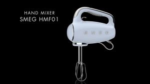 SMEG 50s Retro Style Electrical Hand Mixer - Pastel Blue