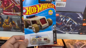 Mô Hình Xe Hot Wheels Chop n Blocs Giả Vân Gỗ – Hàng Chính Hãng Tỉ Lệ 1:64
