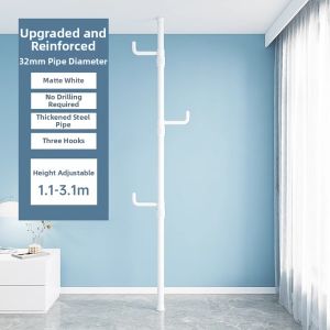 No-drilling Standing Coat Rack