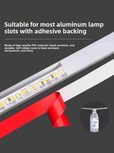 RUILUO | Color-Changing Self-Adhesive Waterproof LED Strip Light 220v